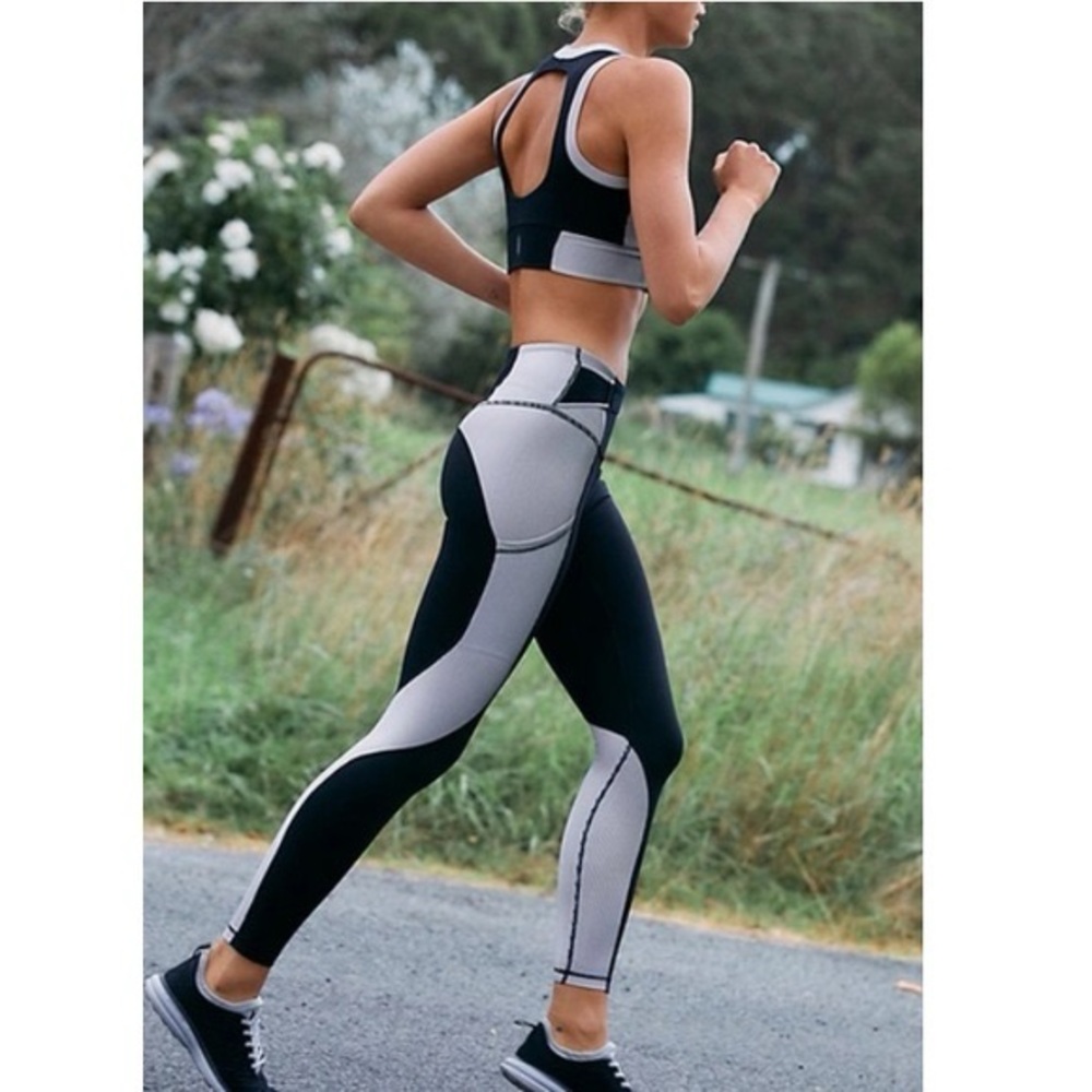 Free people hardio cardio leggings reflective